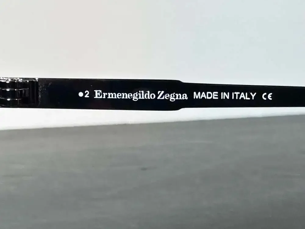 Ermenegildo Zegna EZ0078S 02A Sunglasses Black Nero Opaco Fumo READ DESCRIPTION